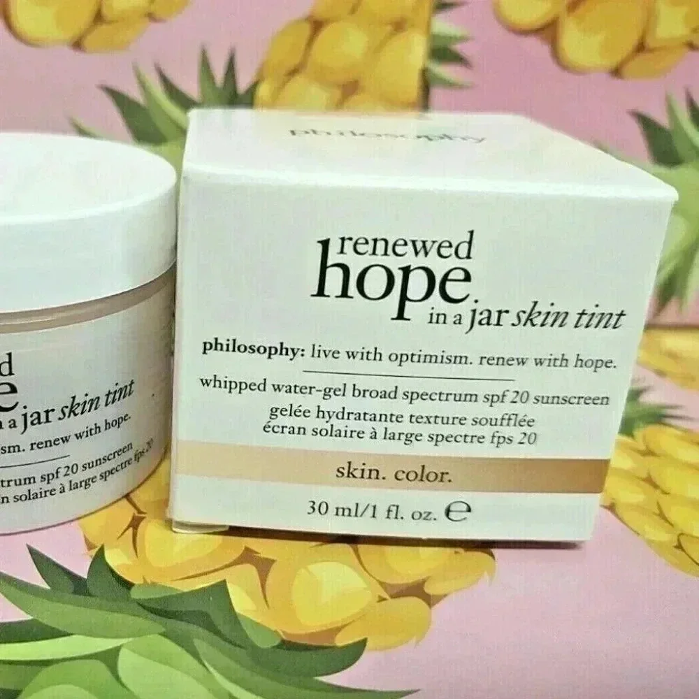 Philosophy RENEWED HOPE IN A JAR SKIN TINT 4.5 Nude NEW BOXED - Picture 3 of 3